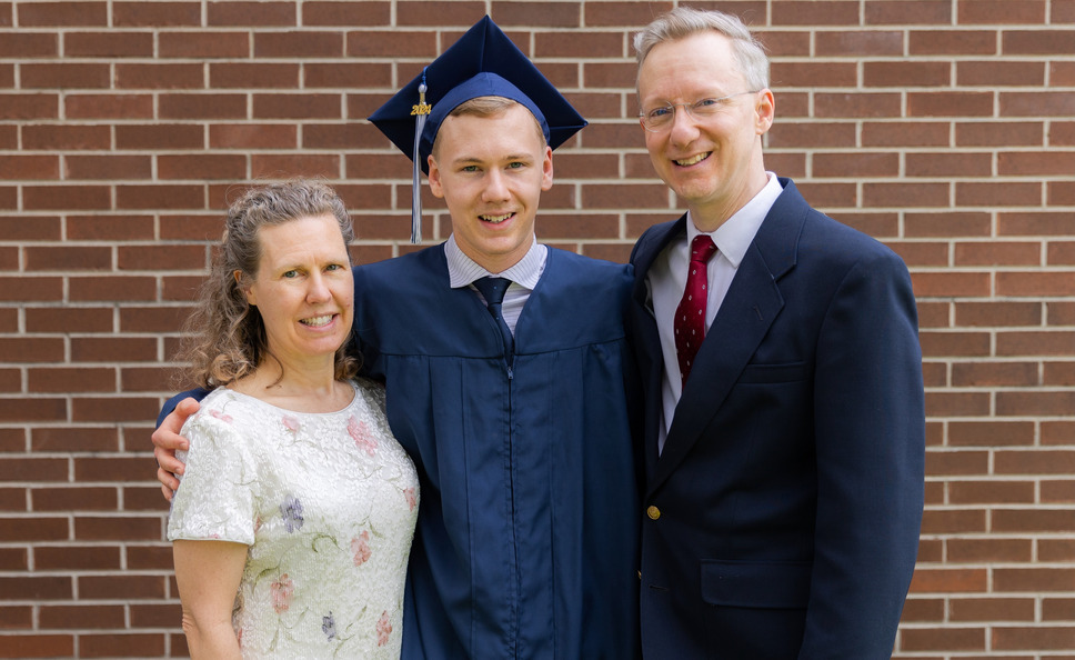 My high school graduation