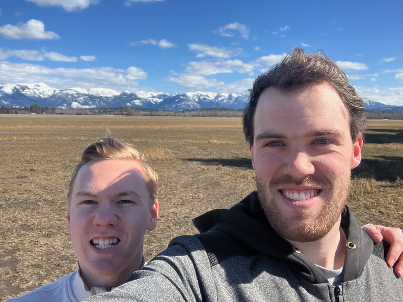Visiting Mikah in Kalispell, Montana