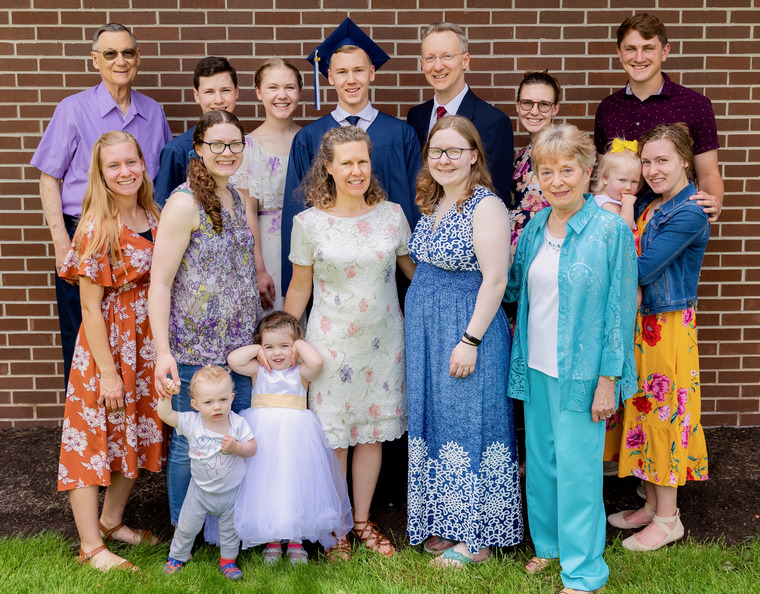 Ben’s high school graduation