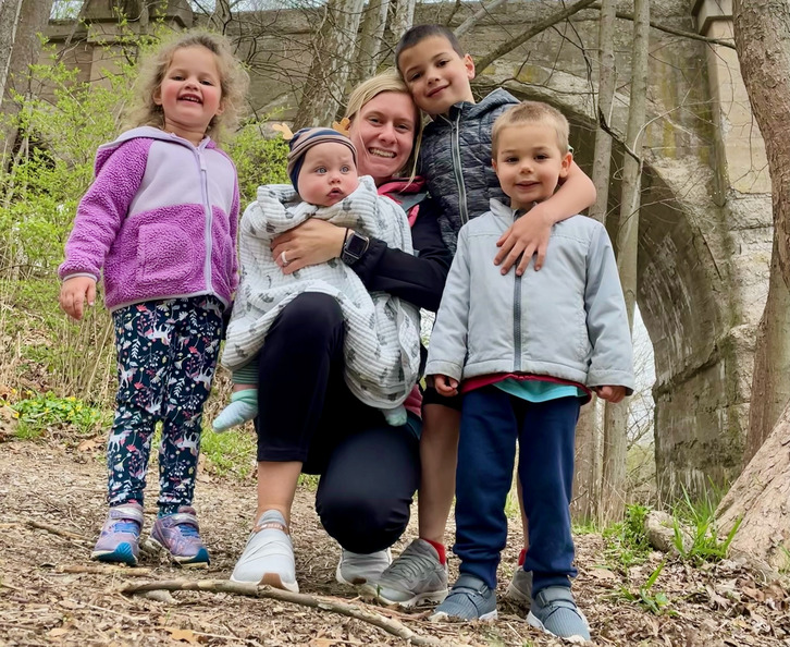 All 4 of the kids I get to nanny for!
