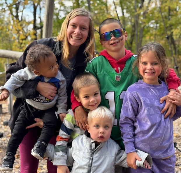 With the children I nanny