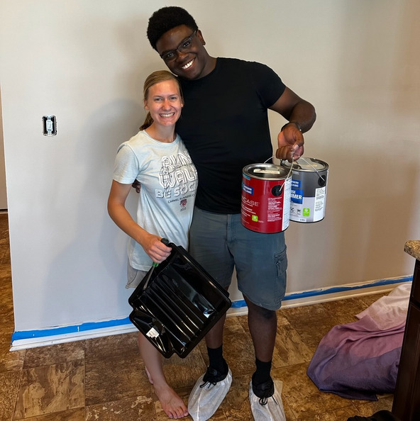 Ready to start painting