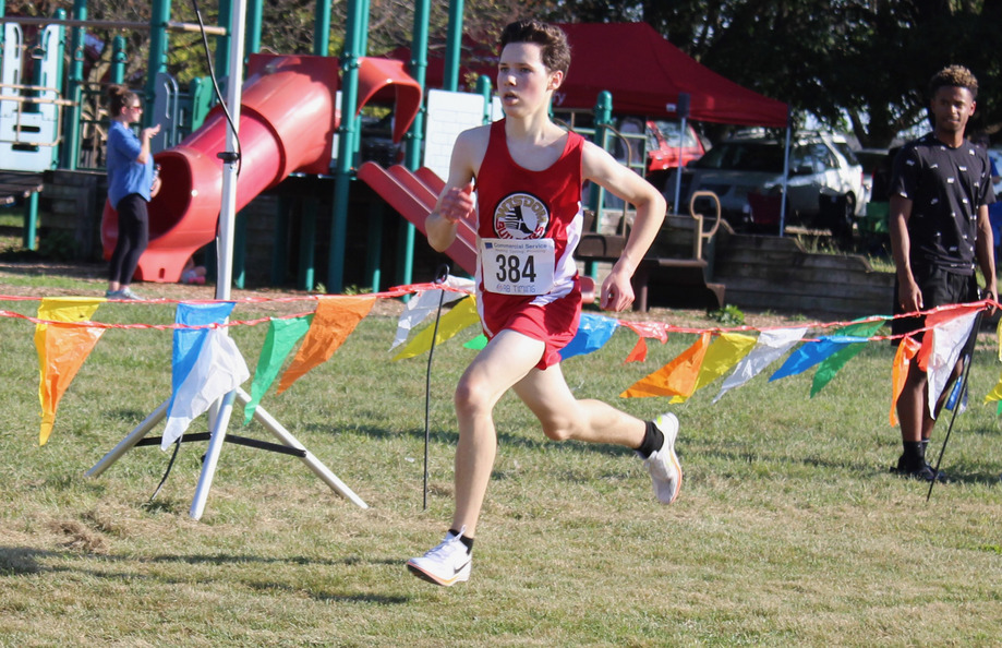 First cross-country meet of the season