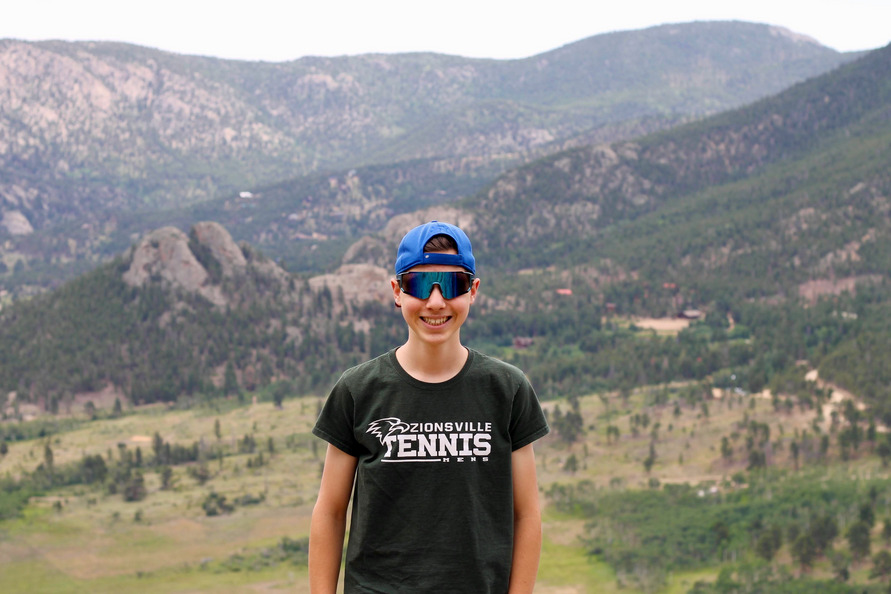 Atop Lily Mountain near Estes Park, CO