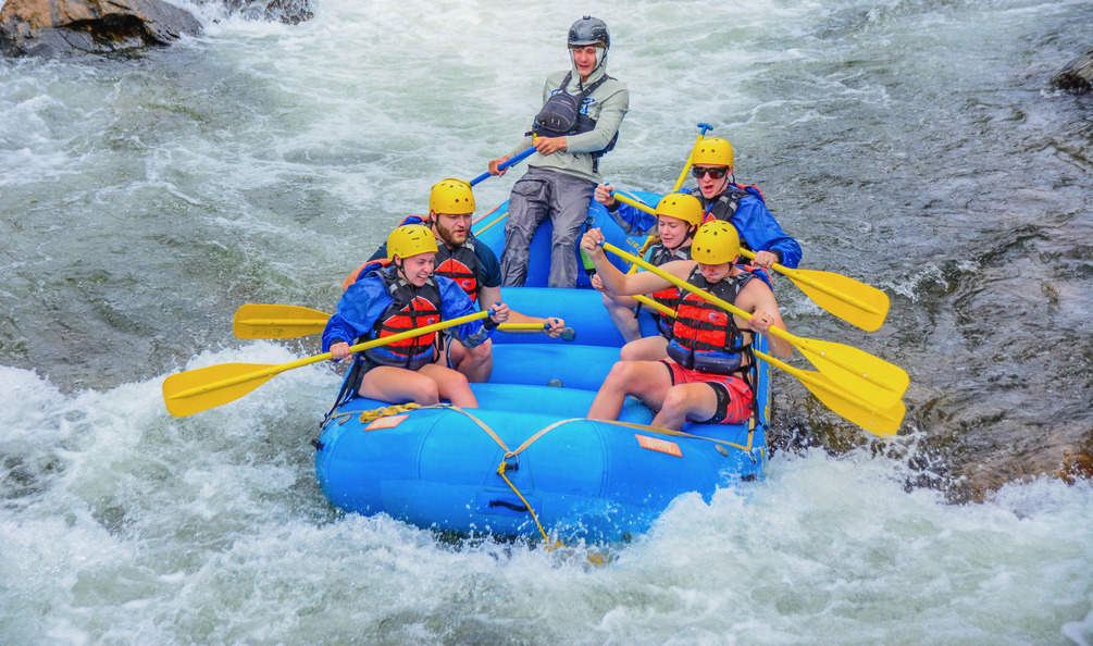 Whitewater rafting in Colorado