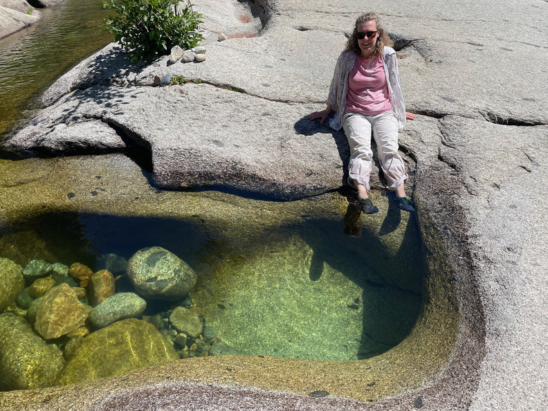 Refreshing reflective pool in Yosemite