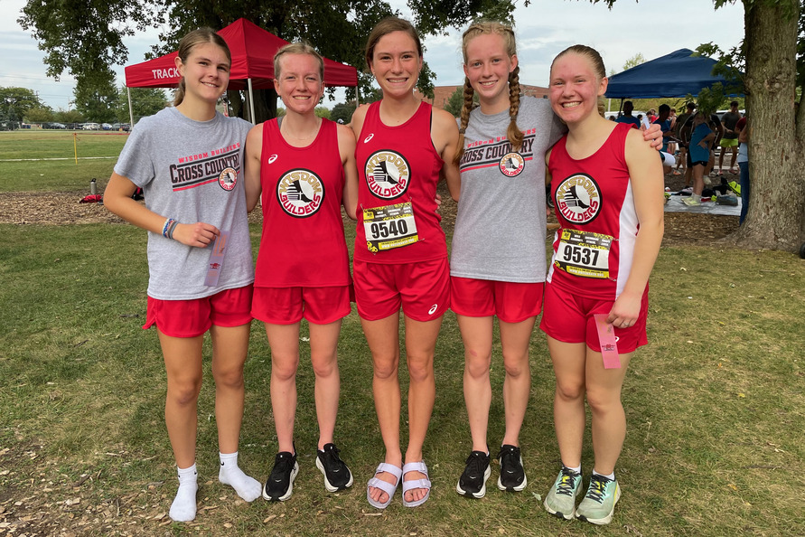 Verla’s high school cross-country team