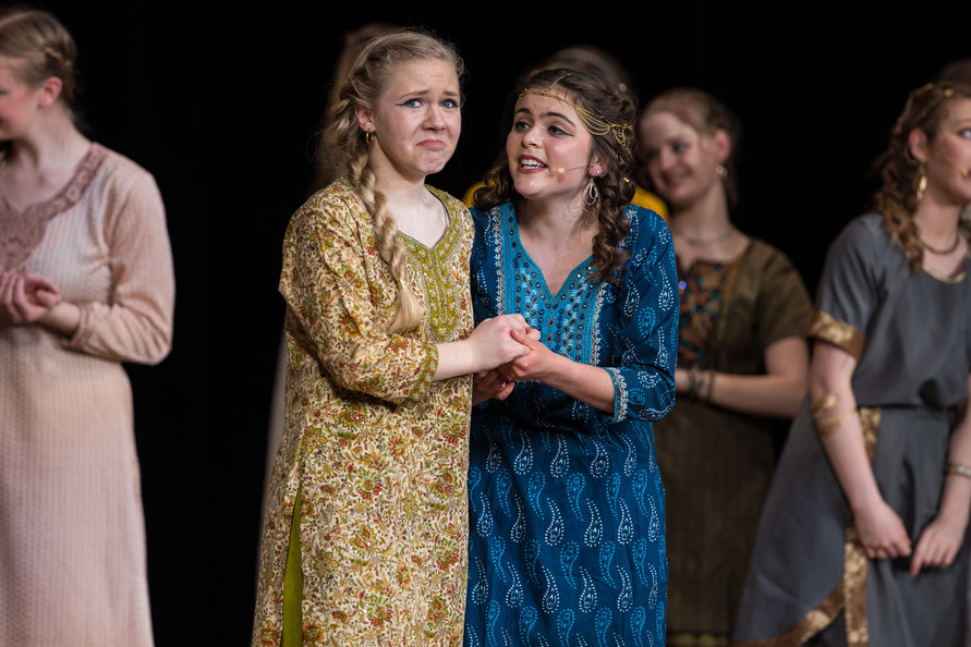 Performing in <em>Esther</em>